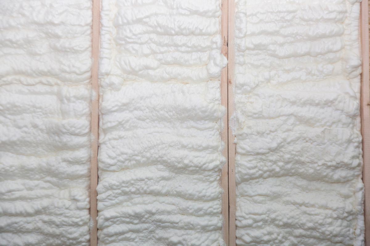 open cell spray foam insulation
